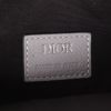 Dior  Saddle shoulder bag  in grey leather - Detail D2 thumbnail