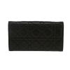 Dior  Dioraddict wallet  in black leather cannage - Detail D4 thumbnail