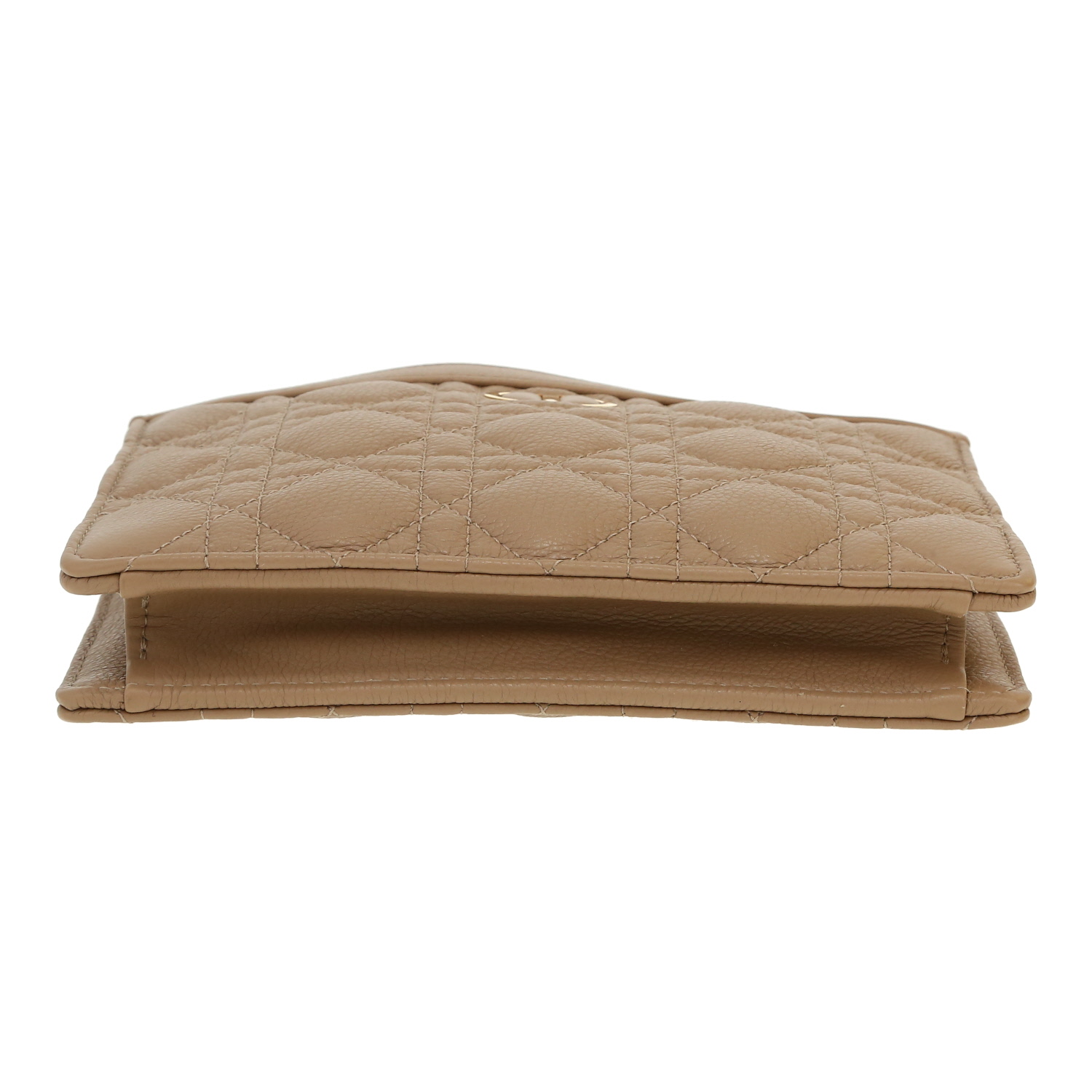 Sac bandoulière Dior  Every Dior en cuir cannage beige - Detail D1