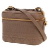 Borsa a tracolla Dior  Travel Vanity in pelle cannage color talpa - 00pp thumbnail