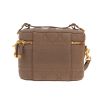 Borsa a tracolla Dior  Travel Vanity in pelle cannage color talpa - Detail D4 thumbnail