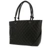 Shopping bag Chanel  Cambon in pelle trapuntata nera - 00pp thumbnail