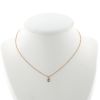 Collier Tiffany & Co Diamonds By The Yard en or rose et diamant - 360 thumbnail