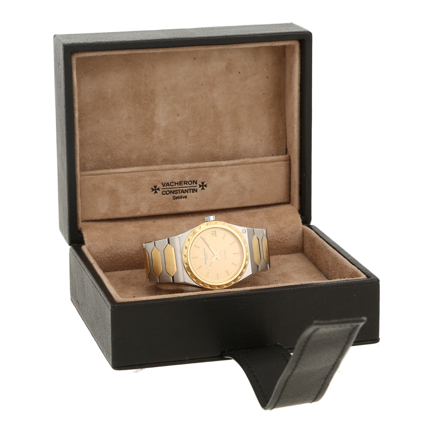 Montre Vacheron Constantin 222 en or jaune et acier Ref: Vacheron Constantin - 46003  Vers 1970 - Detail D2