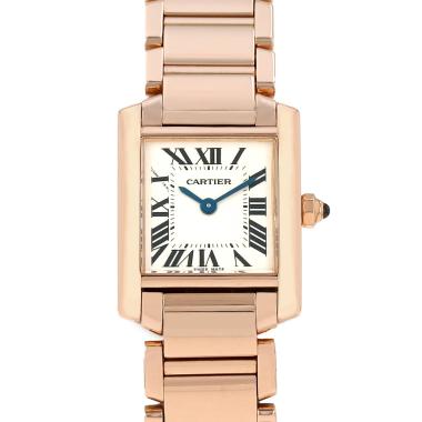 Orologio Cartier Tank Française in oro rosa Ref: Cartier - 2793  Circa 2000