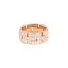 Cartier Maillon Panthère ring in pink gold and diamonds - 00pp thumbnail