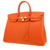 Hermès  Birkin 40 cm handbag  in orange epsom leather - 00pp thumbnail