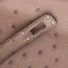 Pochette Hermès  Kelly - Clutch in struzzo grigio - Detail D4 thumbnail