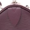 Sac à main Louis Vuitton  Speedy 25 en cuir épi violet - Detail D2 thumbnail