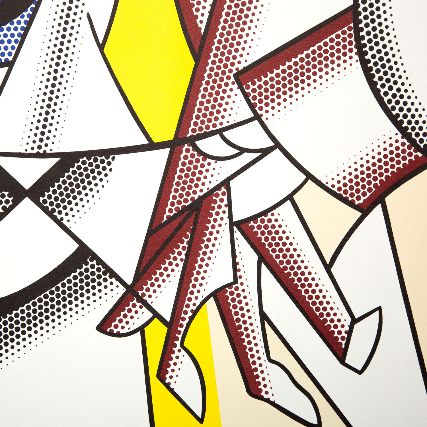 Roy Lichtenstein (1923-1997), Los Angeles Olympic Games Poster (The Red Horseman) - 1984 - Detail D2