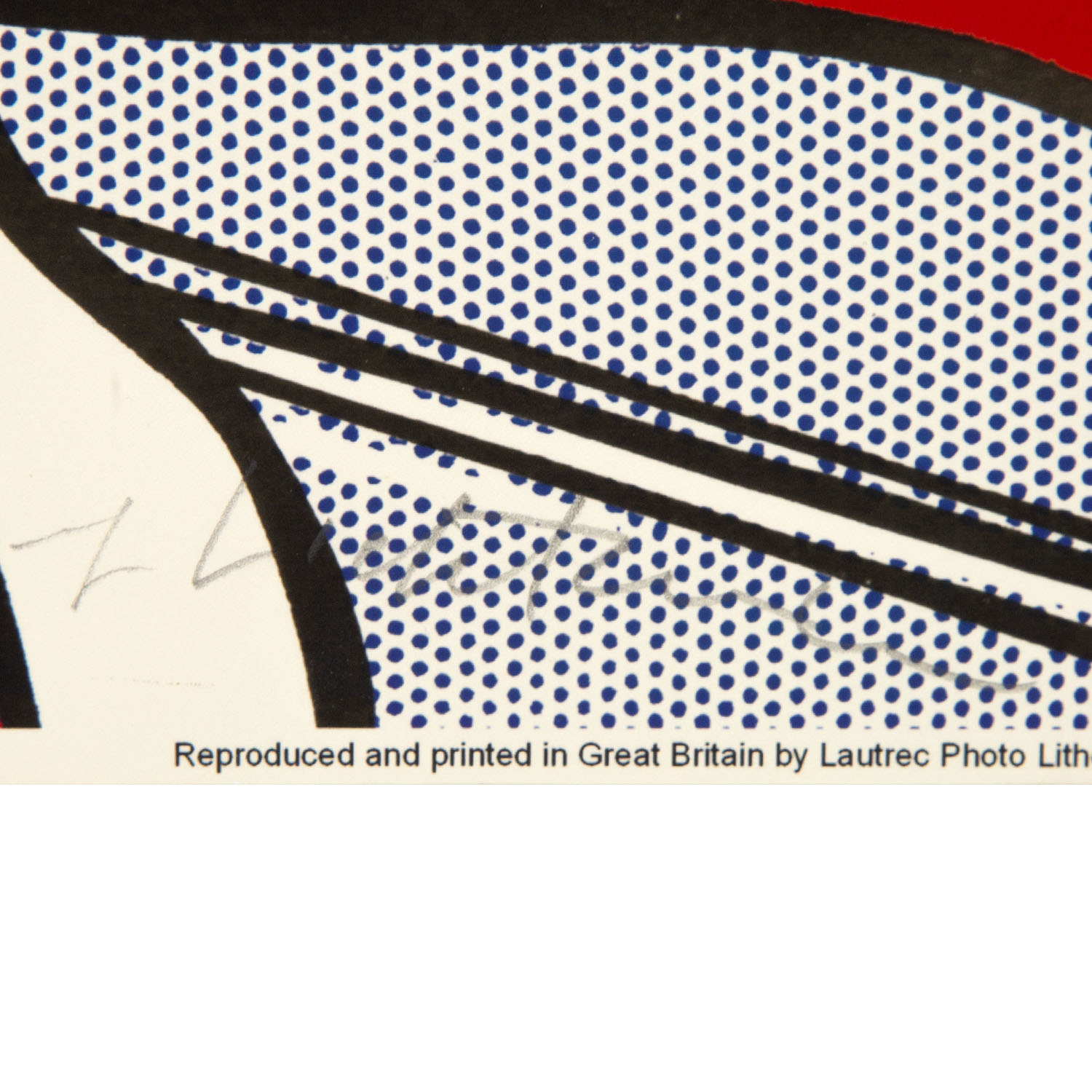 Roy Lichtenstein (1923-1997), WHAAM! Poster - 1967 - Detail D3
