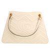 Gucci  GG Marmont shopping bag  in off-white quilted leather - Detail D4 thumbnail