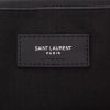 Saint Laurent  City backpack  in navy blue canvas  and black leather - Detail D2 thumbnail