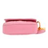 Dior  Vintage shoulder bag  in pink grained leather - Detail D1 thumbnail