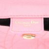 Dior  Vintage shoulder bag  in pink grained leather - Detail D2 thumbnail