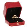 Half-flexible Cartier Panthère ring in yellow gold, lacquer and tsavorites - Detail D2 thumbnail