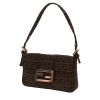 Sac à main Fendi  Mini Baguette en toile siglée marron - 00pp thumbnail