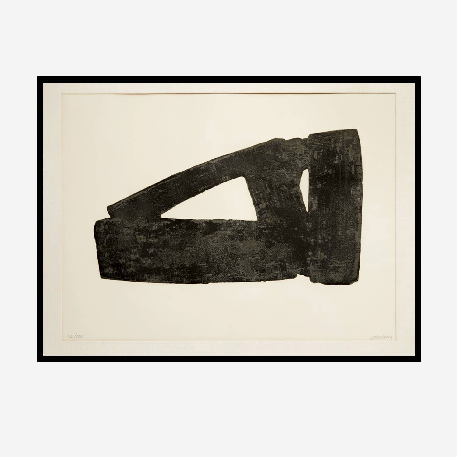 Pierre Soulages (1919-2022), Eau-forte XXIII - 1974