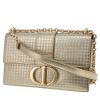 Dior  30 Montaigne shoulder bag  in gold leather - 00pp thumbnail