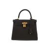 Sac à main Hermès  Kelly 25 cm en cuir togo noir - 360 thumbnail