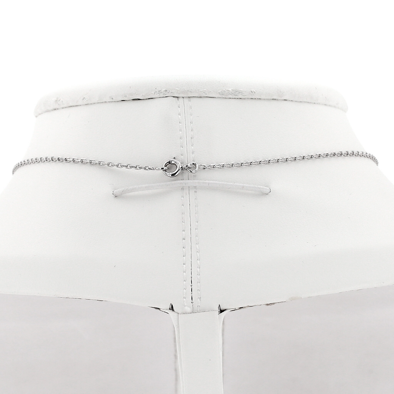 Collana Chanel Camelia in oro bianco e diamanti - Detail D4