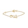 Bracelet Dior Oui en or jaune et diamant - 00pp thumbnail
