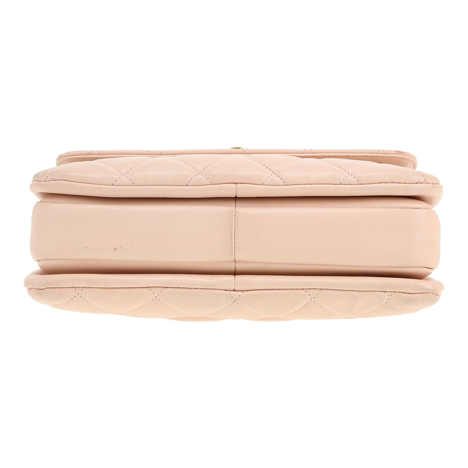 Borsa a tracolla Chanel  Trendy CC in pelle trapuntata rosa - Detail D1