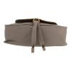 Chloé  Marcie shoulder bag  in grey grained leather - Detail D1 thumbnail