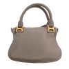 Chloé  Marcie shoulder bag  in grey grained leather - Detail D4 thumbnail