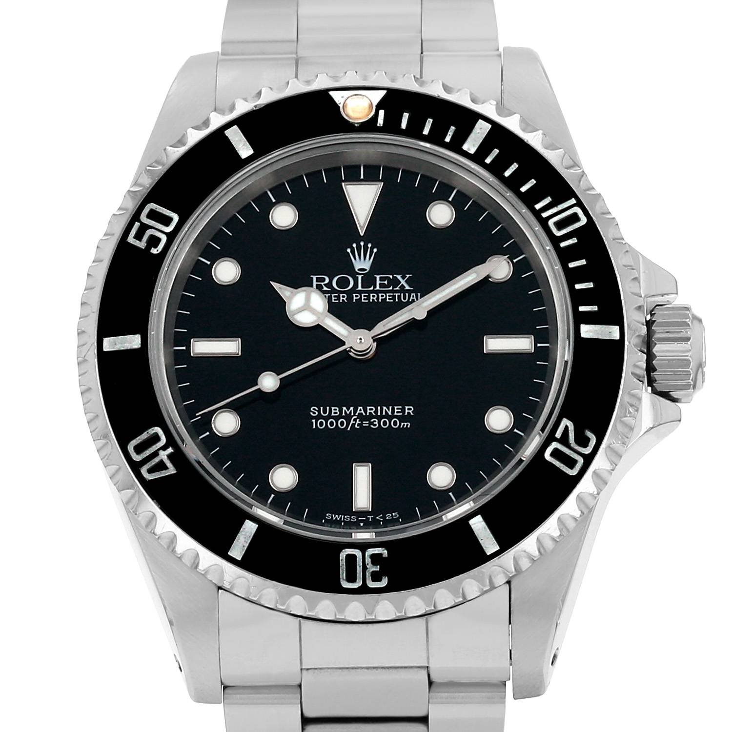 Rolex Submariner in stainless steel Ref: Rolex - 14060 Circa 1996