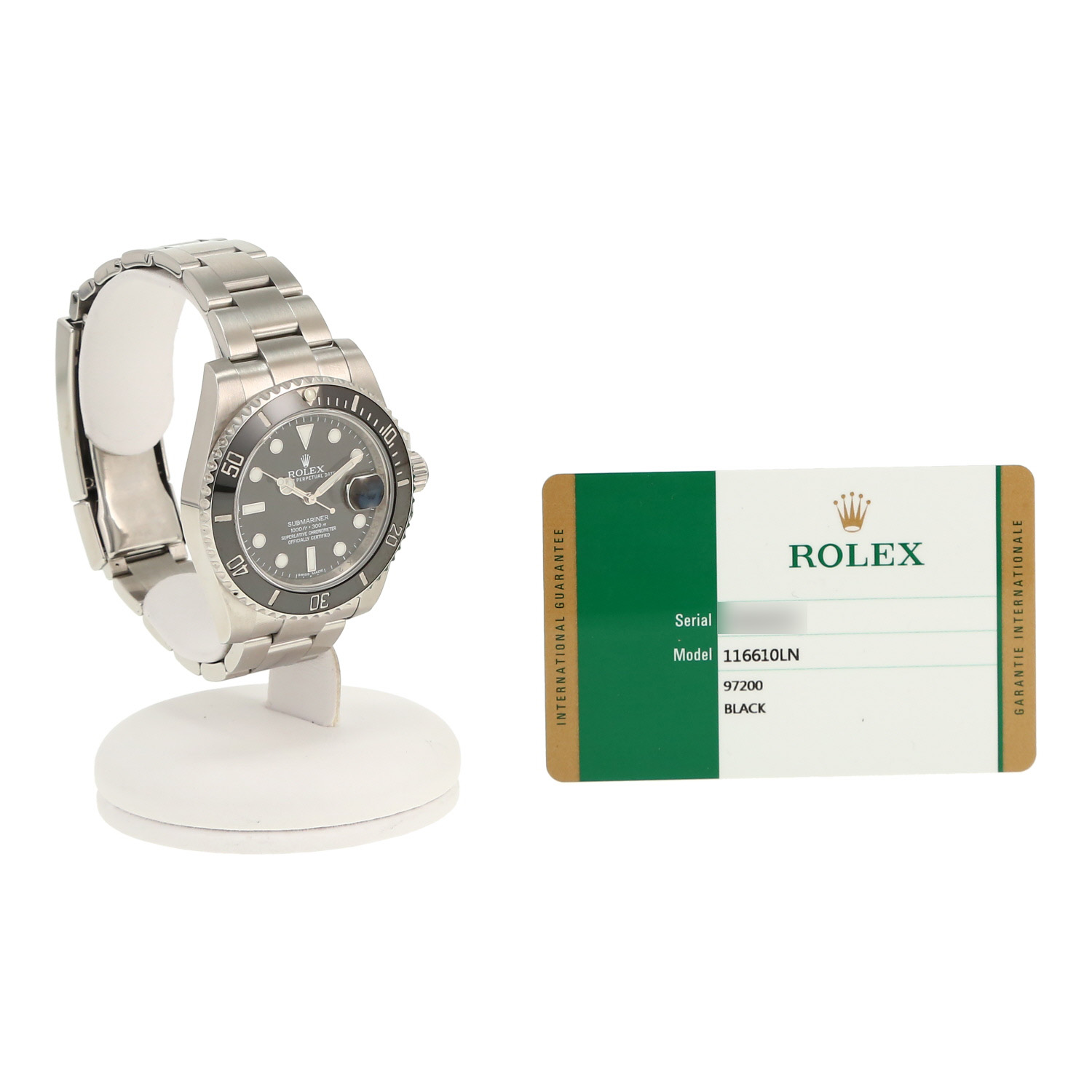 Reloj Rolex Submariner Date de acero Ref: Rolex - 116610  Circa 2014