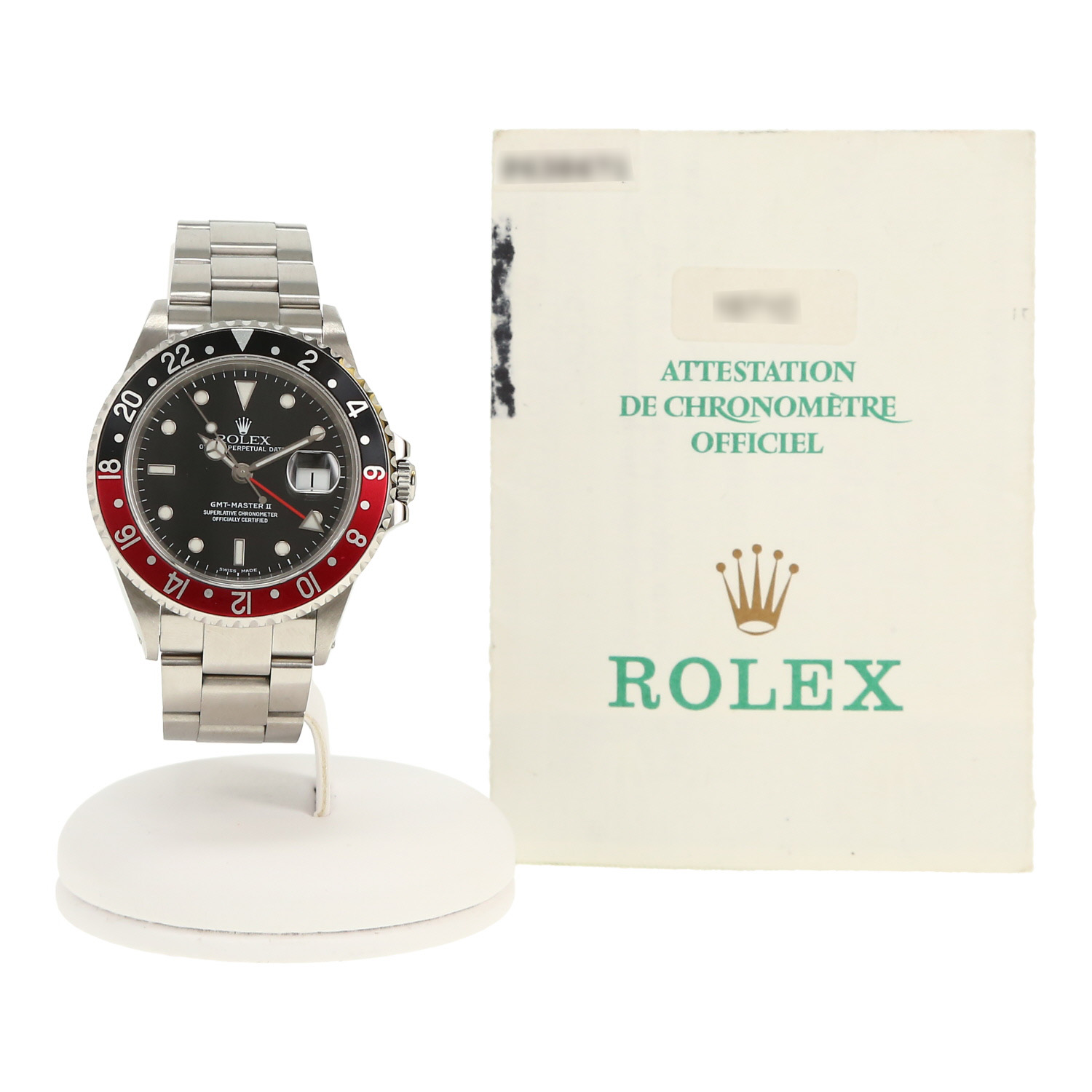 Reloj Rolex GMT-Master II de acero Ref: Rolex - 16710  Circa 2000 - Detail D2