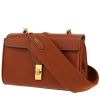 Borsa a tracolla Celine  Soft Teen in pelle marrone - 00pp thumbnail