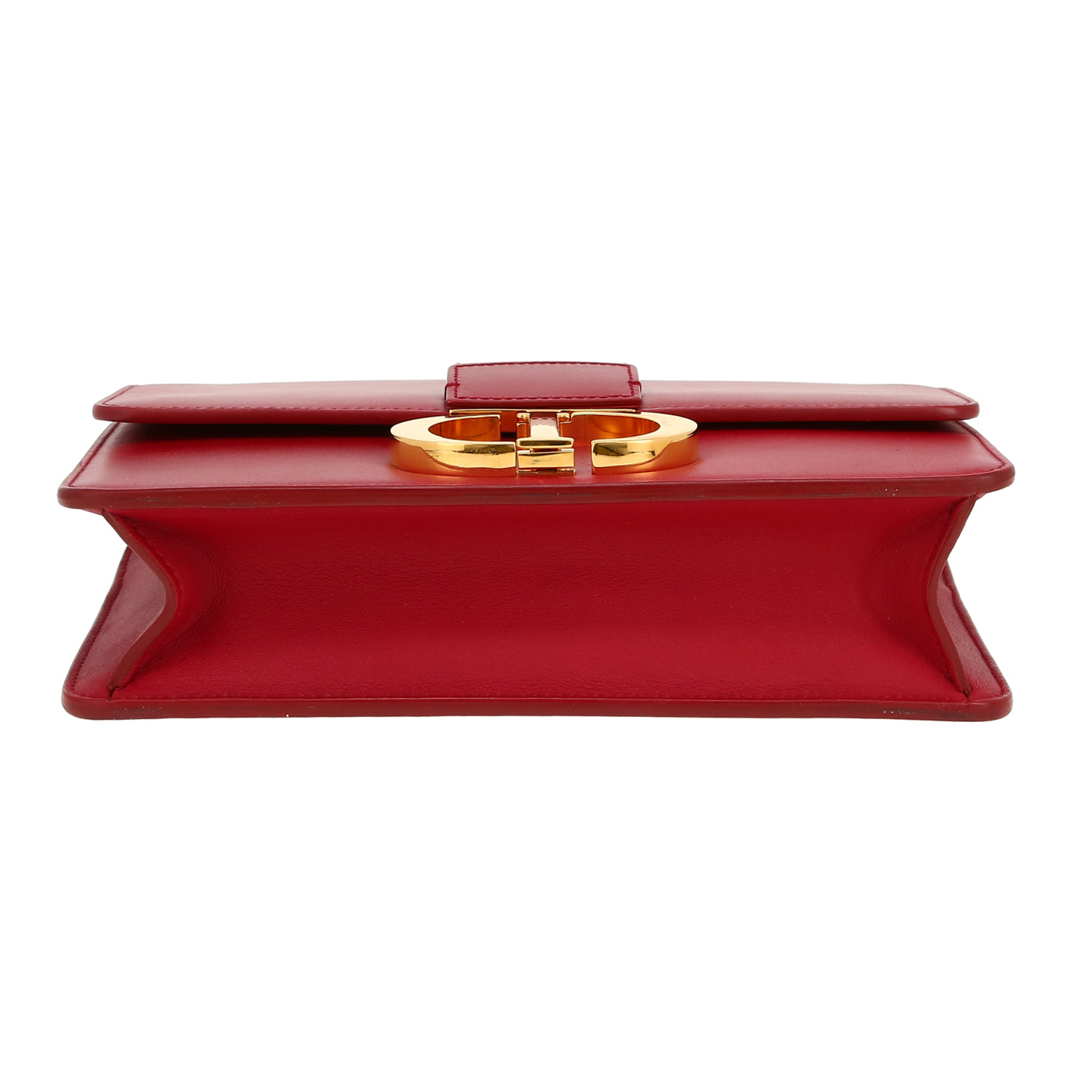 Dior 30 Montaigne shoulder bag in red leather - Detail D1