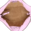 Loewe  Flamenco Knot  handbag/clutch  in purple leather - Detail D3 thumbnail