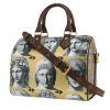 Sac à main Louis Vuitton Editions Limitées Fornasetti en cuir doré et toile monogram enduite - 00pp thumbnail