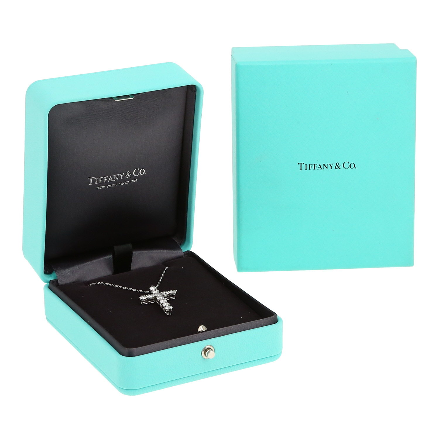 Collana Tiffany & Co  in platino e diamanti - Detail D2