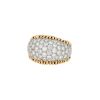 Anello Tiffany & Co Schlumberger Stitches in platino, oro giallo e diamanti - 00pp thumbnail