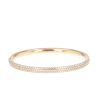 Bracciale Tiffany & Co Metro in oro rosa e diamanti - 360 thumbnail