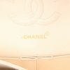 Bolso de mano Chanel  Timeless Classic en jersey beige - Detail D2 thumbnail