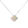 Van Cleef & Arpels Magic Alhambra necklace in white gold and mother of pearl - 00pp thumbnail