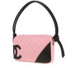 Bolso/bolsito Chanel  Cambon en cuero acolchado rosa y negro - 00pp thumbnail