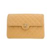 Bolso de mano Chanel  Timeless en cuero acolchado beige - 360 thumbnail