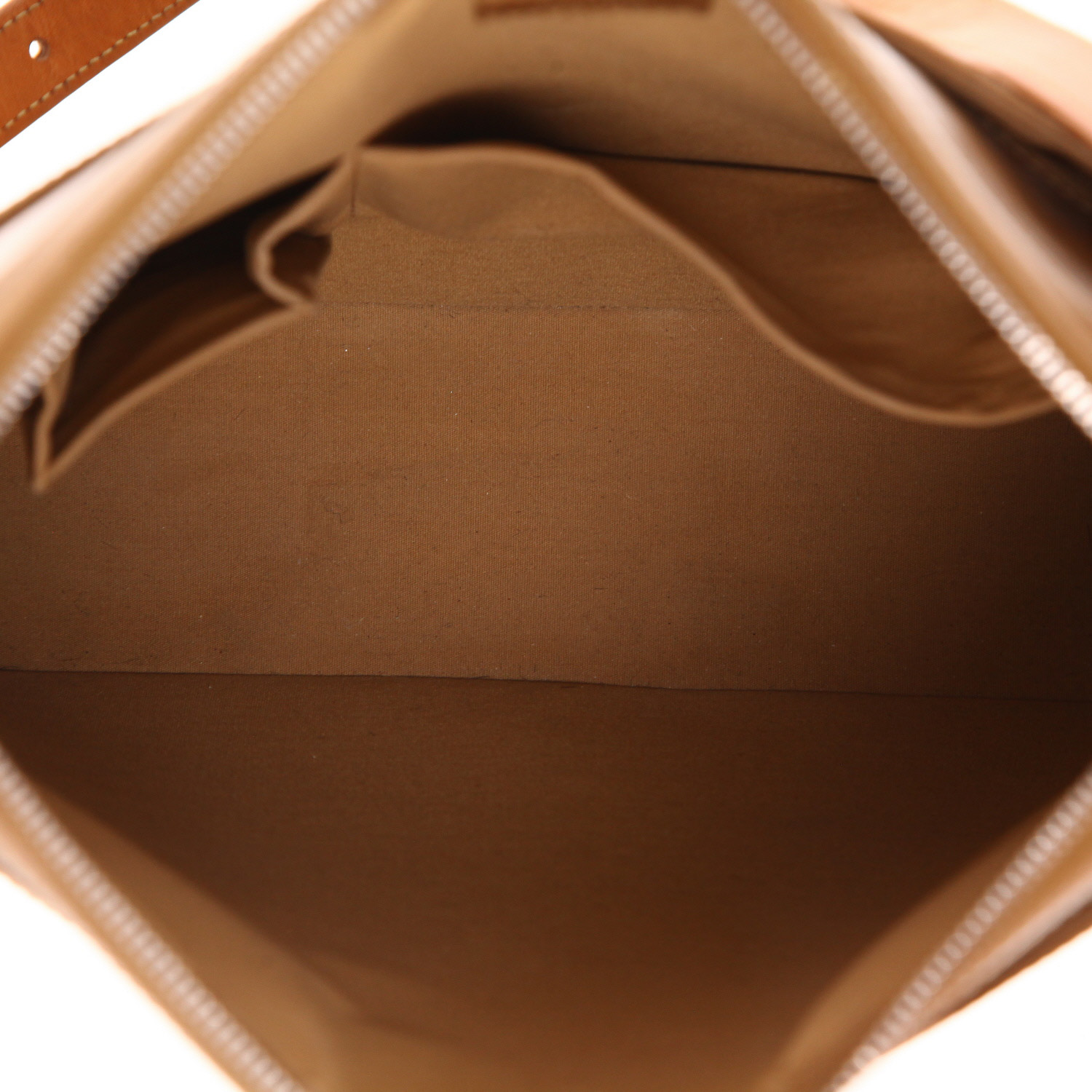 Louis Vuitton Sutter handbag in gold monogram leather - Detail D3