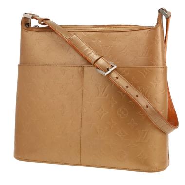 Bolso de mano Louis Vuitton  Sutter en cuero Monogram dorado