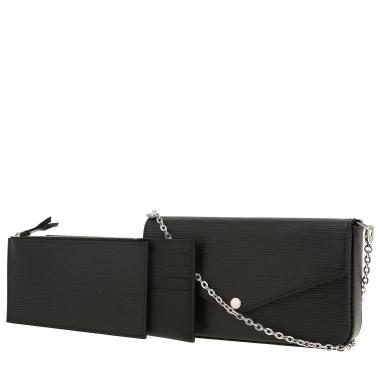 Borsa a tracolla Louis Vuitton  Félicie in pelle Epi nera