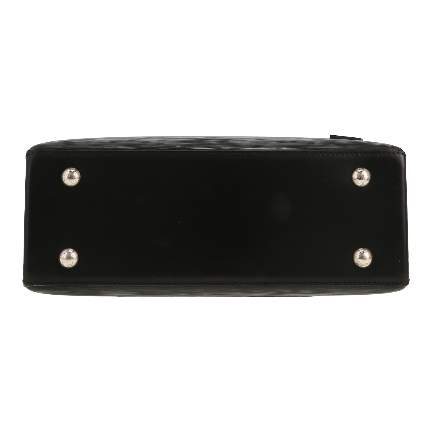 Louis Vuitton  Kleber handbag  in black epi leather - Detail D1