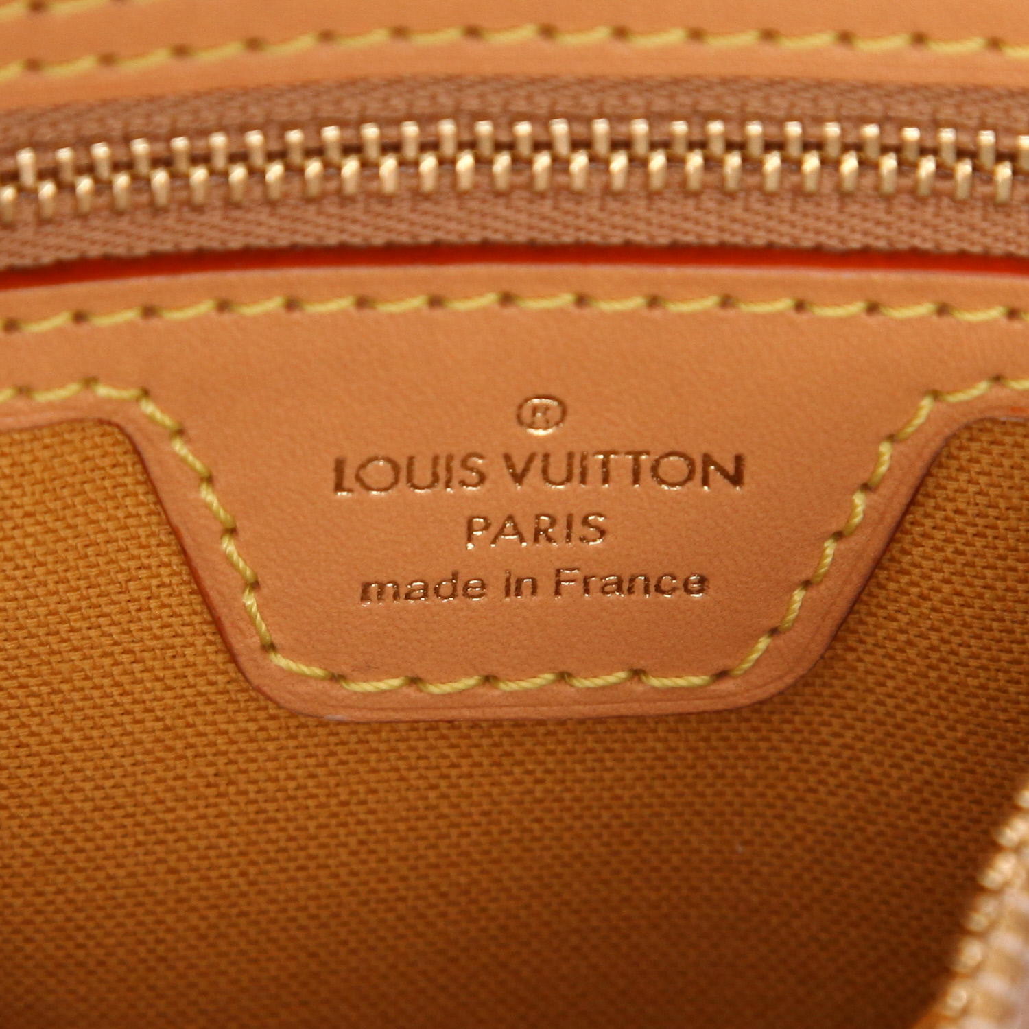Louis Vuitton  Speedy 25 shoulder bag  in beige monogram canvas  and natural leather - Detail D2