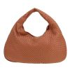 Sac à main Bottega Veneta  Veneta en cuir intrecciato rose - Detail D4 thumbnail