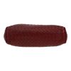 Bottega Veneta  The Lauren pouch  in burgundy intrecciato leather - Detail D1 thumbnail